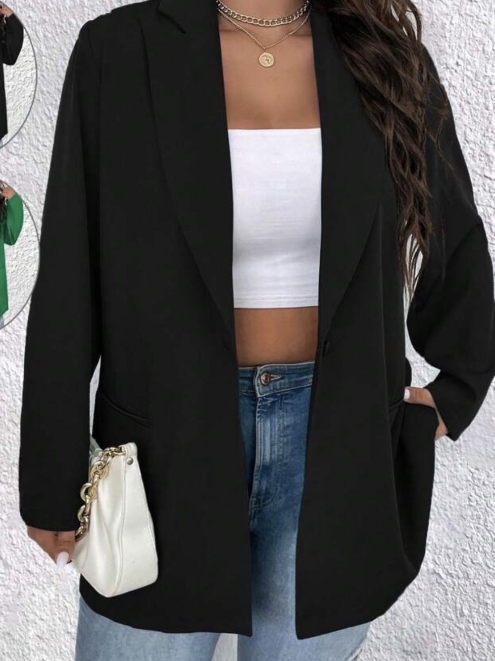 Women's Black Blazer Like New